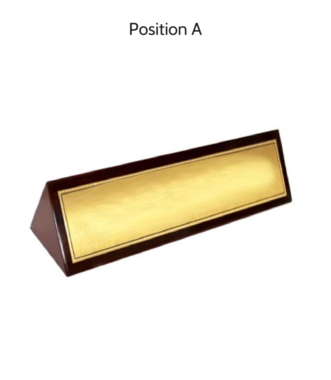 WOODEN DESK ID NAME 22CM Hercules