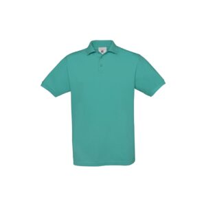 B&C Mens Safran Plain Short Sleeve Polo Shirt With Pocket 5 Colours RW3512 