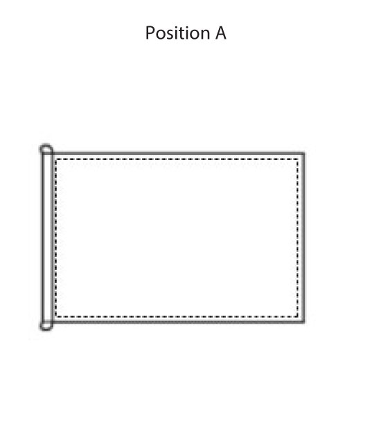 CUSTOM FLAG 105X70CM (INCLUDES PRINTING) Hercules