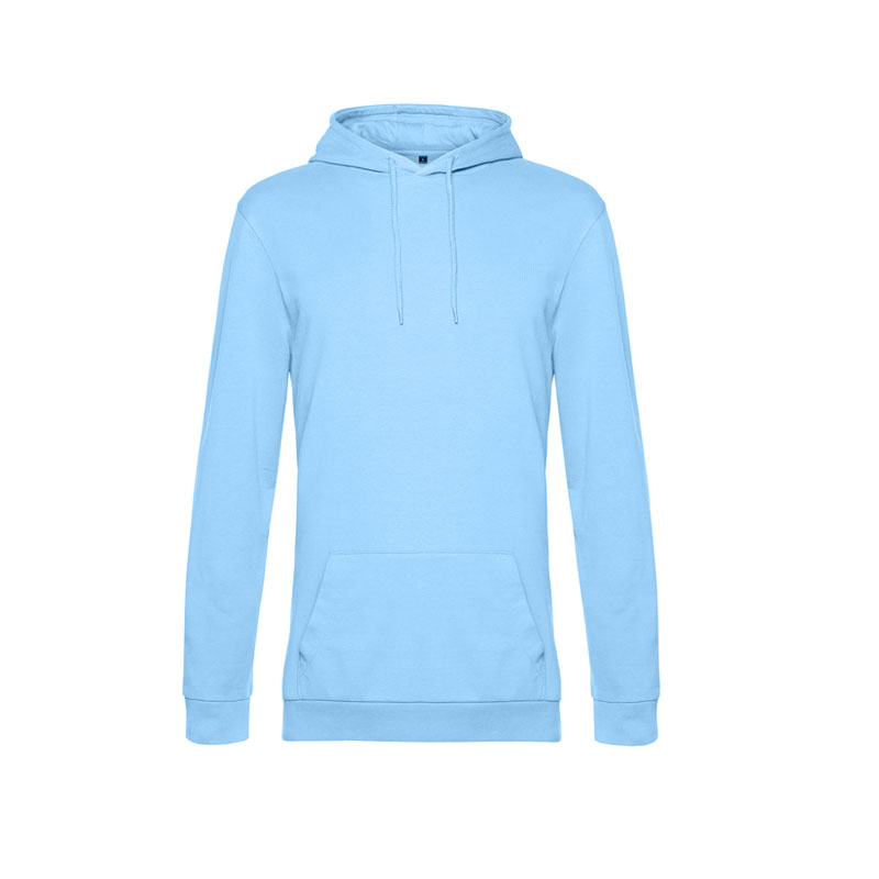 SKY BLUE HOODIE BY B&C - Hercules