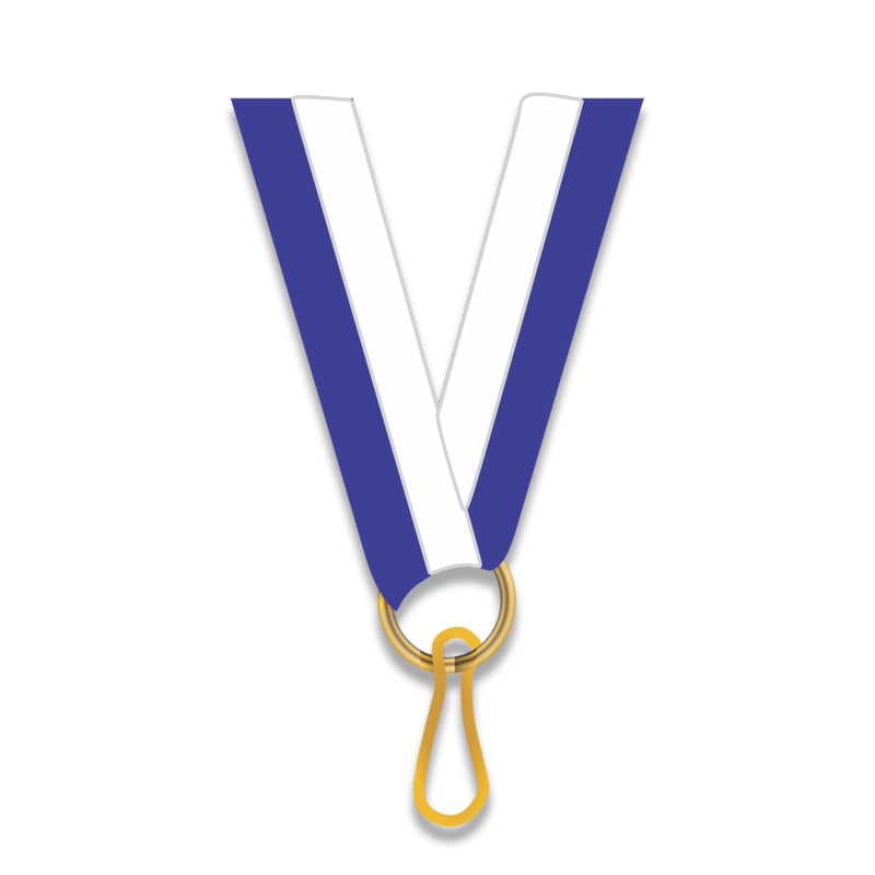 NECK RIBBON BLUE