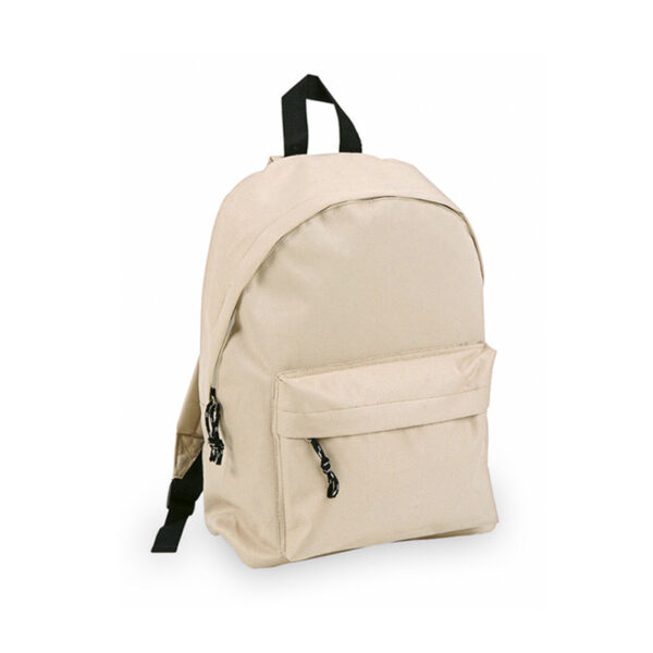 beige backpack