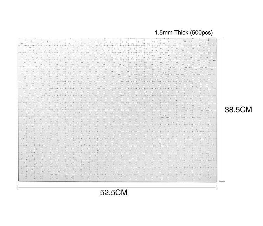 SUBLIMATION PUZZLE 500PCS - PT500N - Hercules