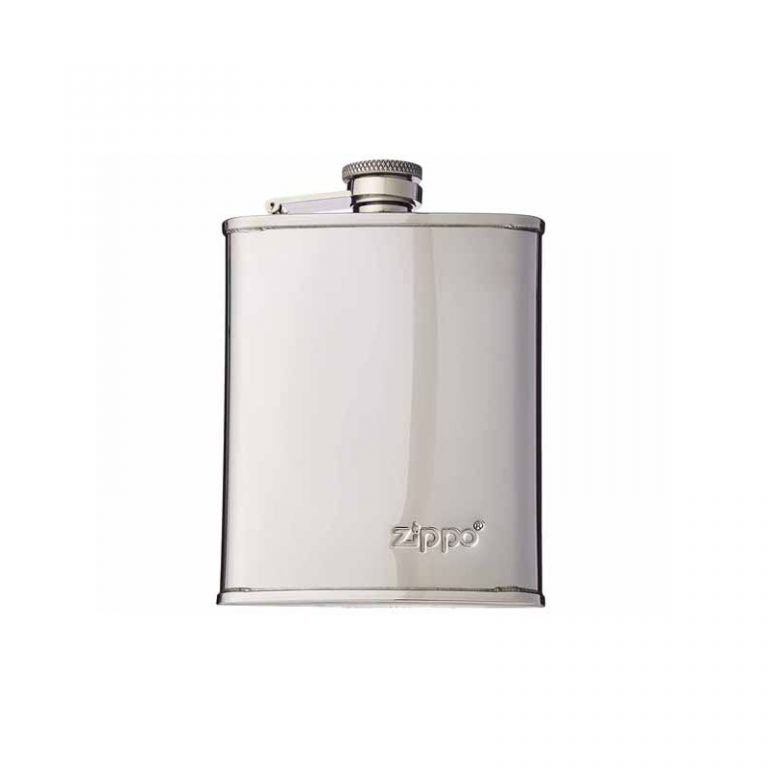 ZIPPO STAINLESS STEEL HIP FLASK 6oz Hercules