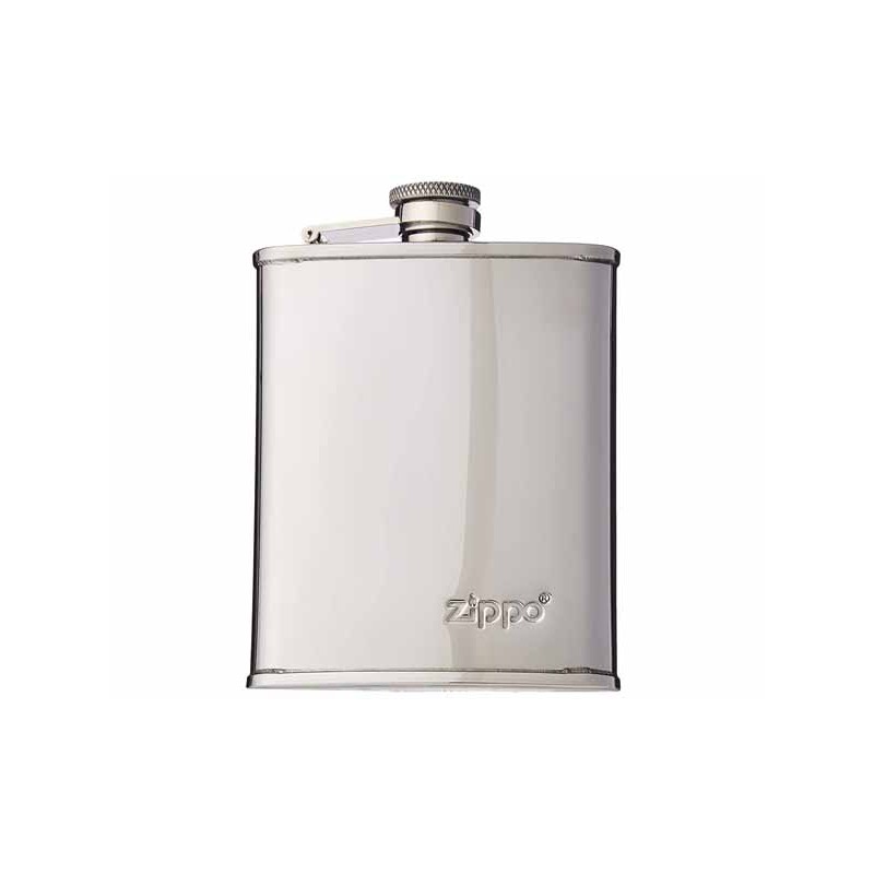 ZIPPO STAINLESS STEEL HIP FLASK 6oz - Hercules